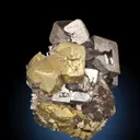 Chalcopyrite on Galena - image 5