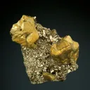 Chalcopyrite on Pyrite - image 1