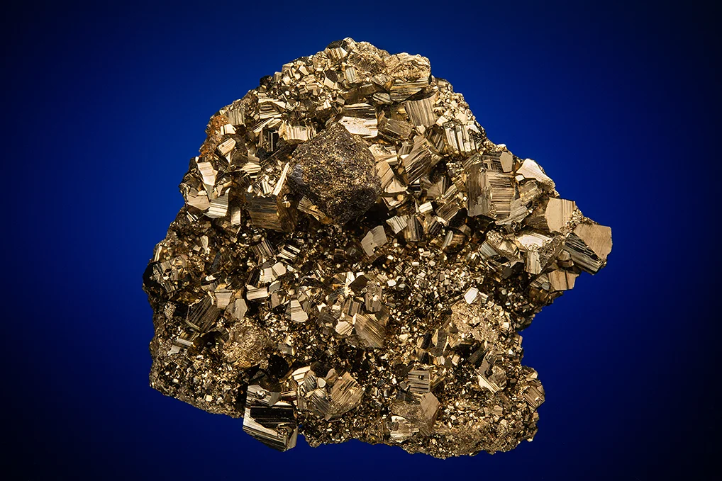 Chalcopyrite on Pyrite image