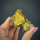 Chalcopyrite on Quartz - image 1