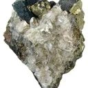 Chalcopyrite on Quartz - image 1