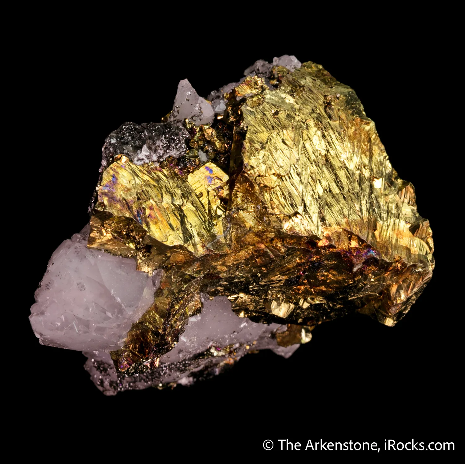 Chalcopyrite on Quartz - image 5