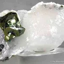 Chalcopyrite on Quartz - image 1