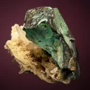 Chalcopyrite on Quartz (repaired) - image 3