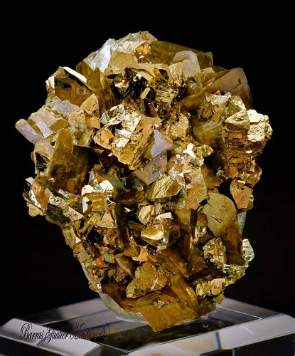 Chalcopyrite on Siderit - image 1