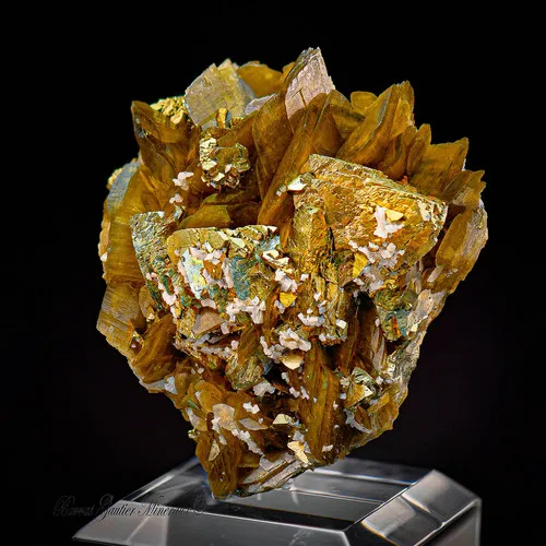 Chalcopyrite on Siderit image