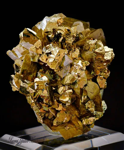 Chalcopyrite on Siderit image