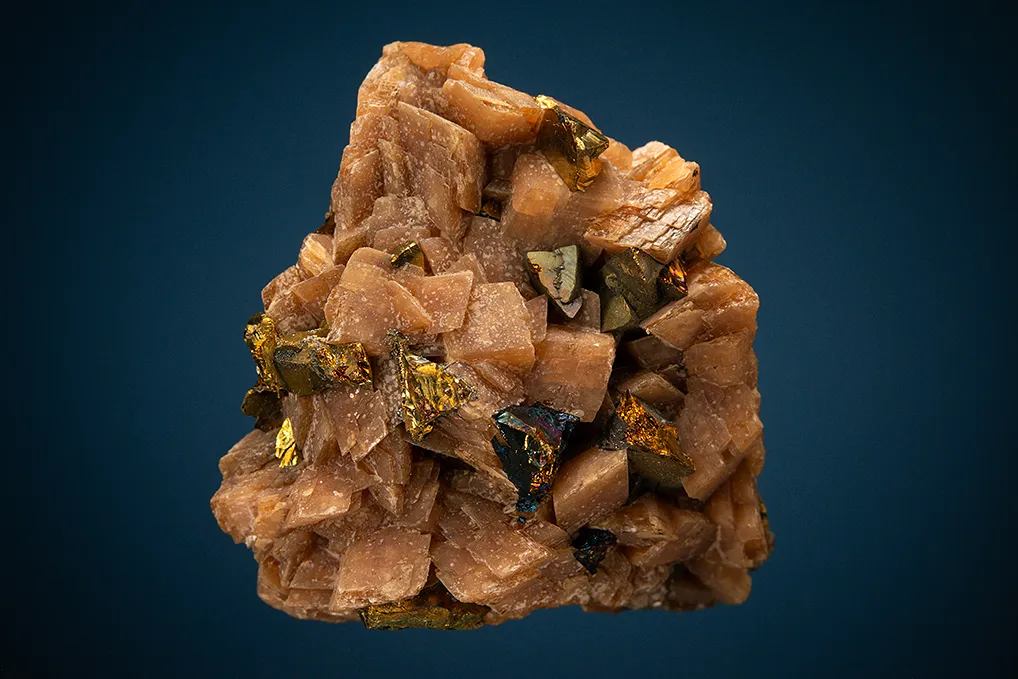 Chalcopyrite on Siderite image