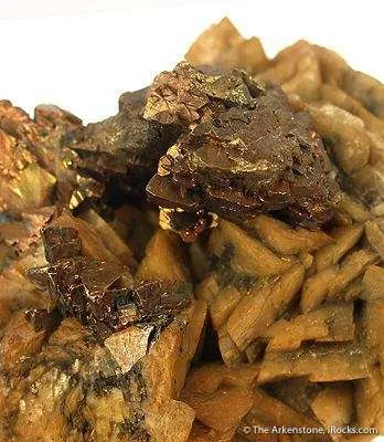 Chalcopyrite on Siderite - image 4