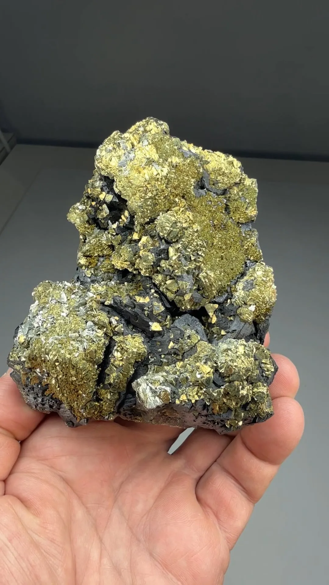 Chalcopyrite on Sphalerite with Marcasite - image 2