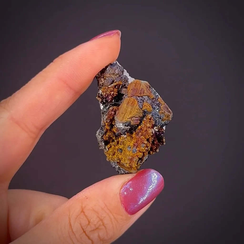 Chalcopyrite on Tetrahedrite