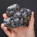 Chalcopyrite on Tetrahedrite with Galena on Quartz - image 2