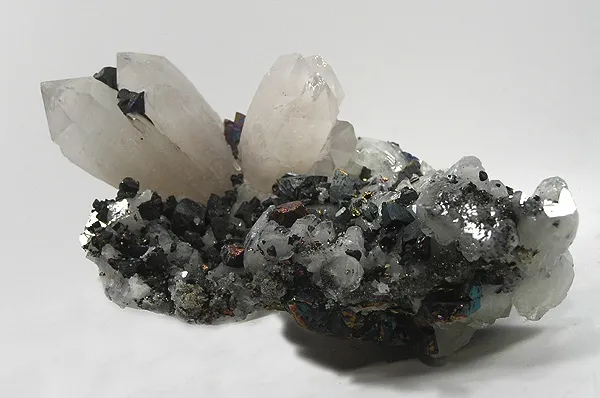 Chalcopyrite, Quartz image