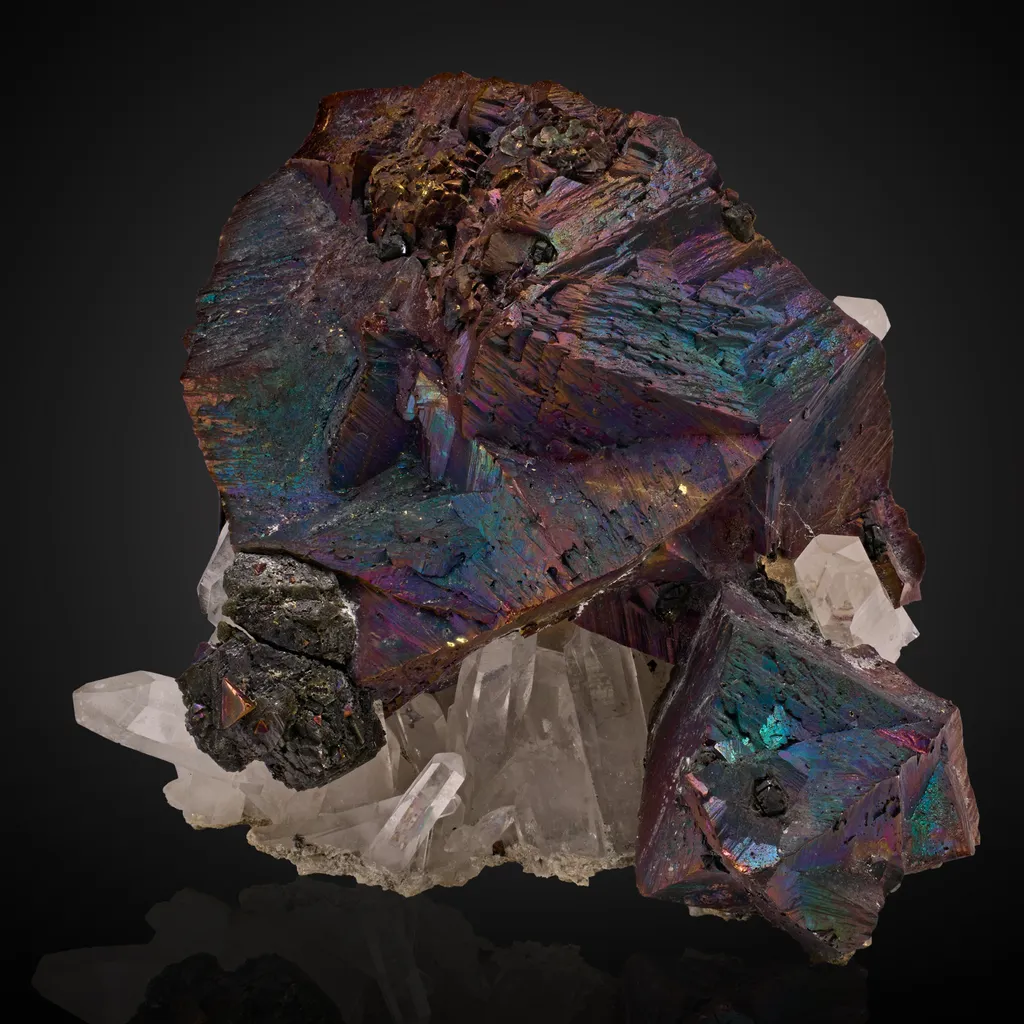 Chalcopyrite, Quartz image