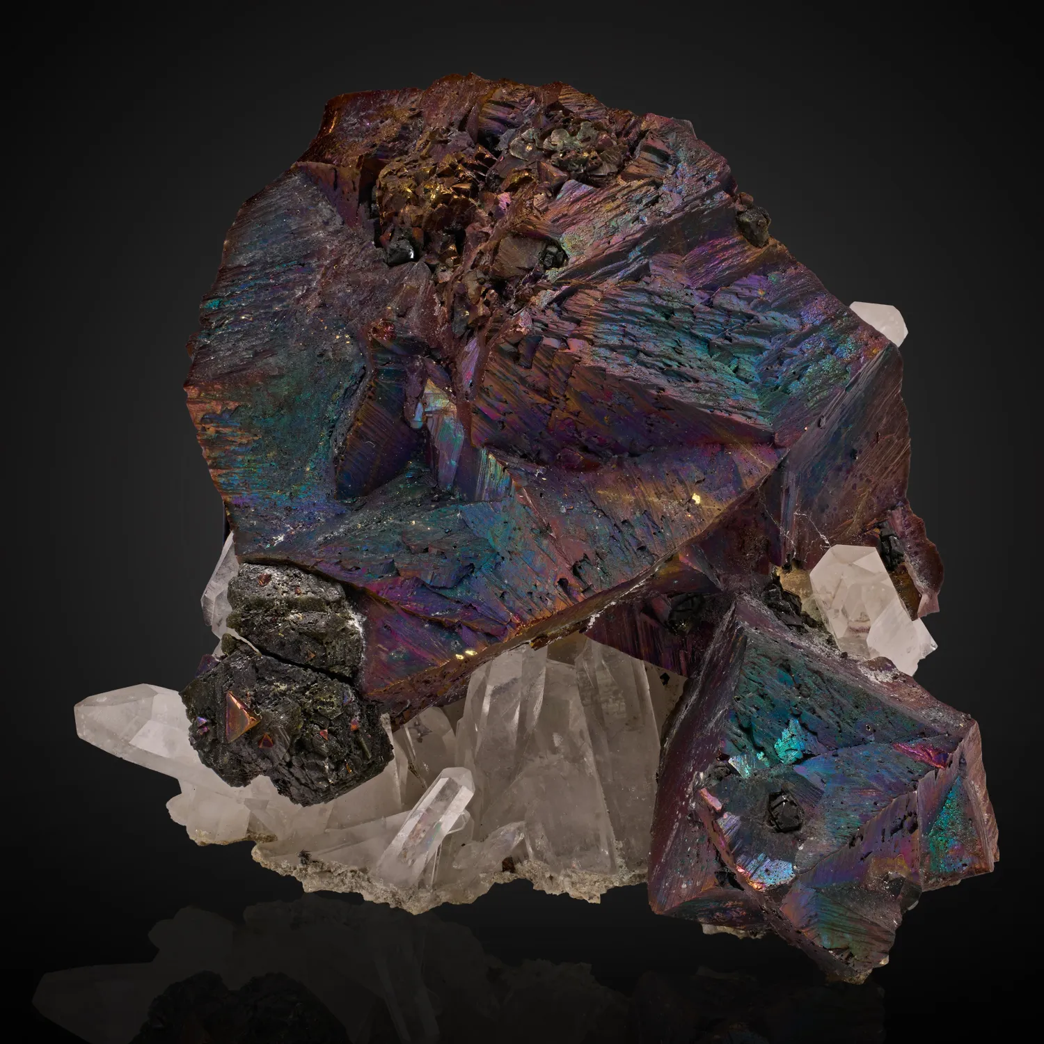 Chalcopyrite, Quartz - image 1