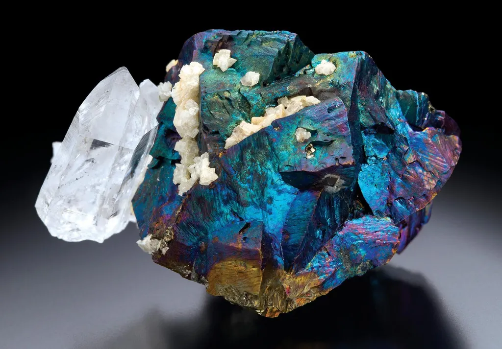 Chalcopyrite, Quartz image
