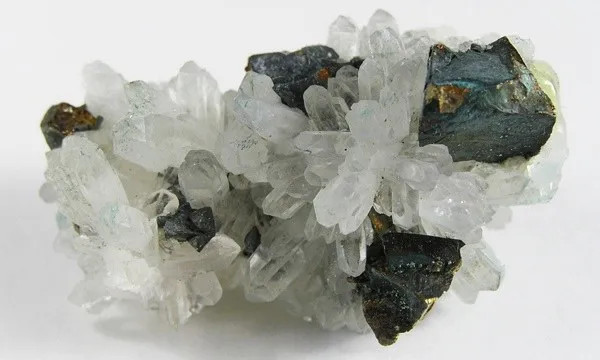 Chalcopyrite, Quartz image