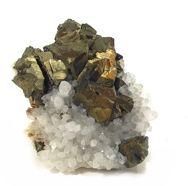 Chalcopyrite, Quartz image