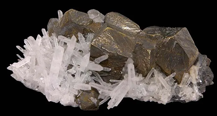 Chalcopyrite, Quartz - image 1