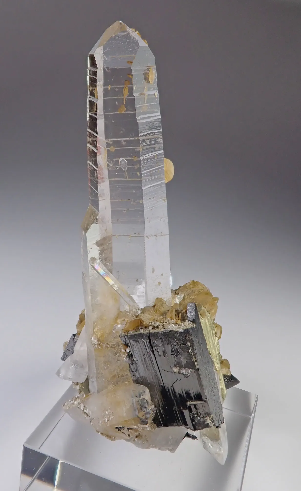 Chalcopyrite, Quartz, Ferberite and Siderite - image 2