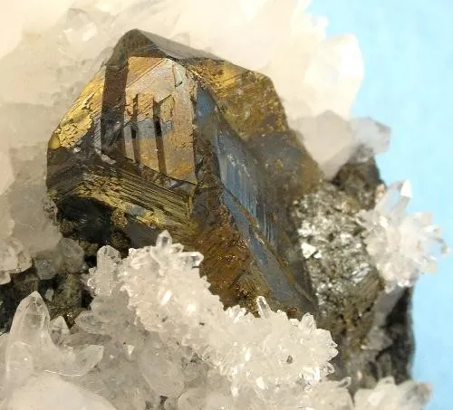 Chalcopyrite, Quartz, Sphalerite, Pyrite - image 2