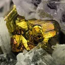 Chalcopyrite, Rhodochrosite, Pyrite, Sphalerite, Quartz, Kutnohorite, Dickite - image 1