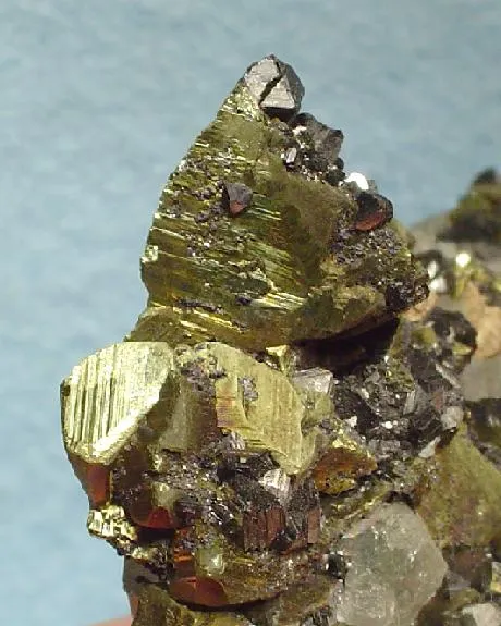 Chalcopyrite, Sphalerite, Calcite - image 2