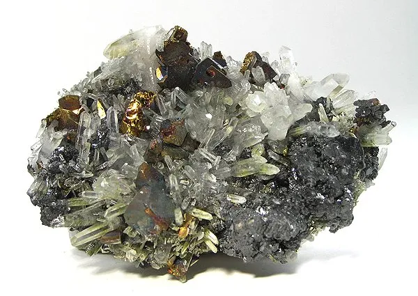 Chalcopyrite, Sphalerite, Quartz image