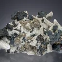 Chalcopyrite with Calcite and Pyrite - image 1