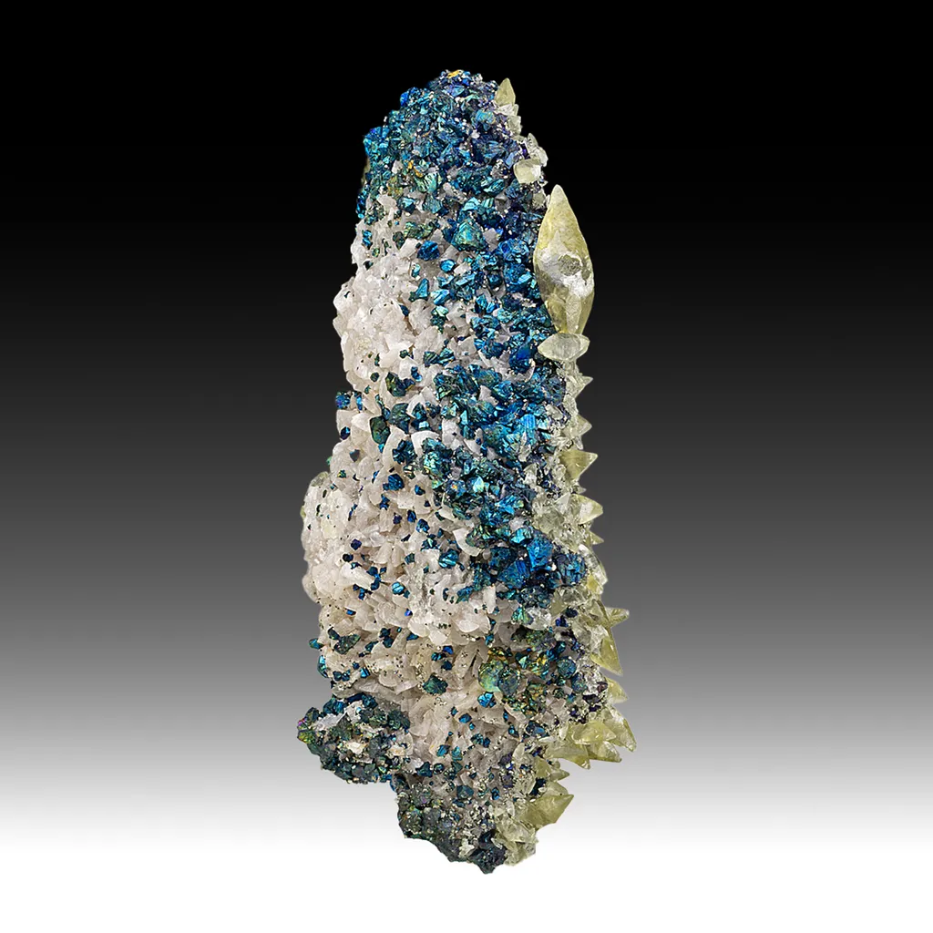 Chalcopyrite with Calcite, Dolomite, Quartz image