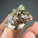 Chalcopyrite with Calcite, Hematite - image 3