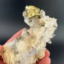 Chalcopyrite with Calcite, Quartz - image 1