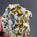 Chalcopyrite with Calcite, Sphalerite - image 2