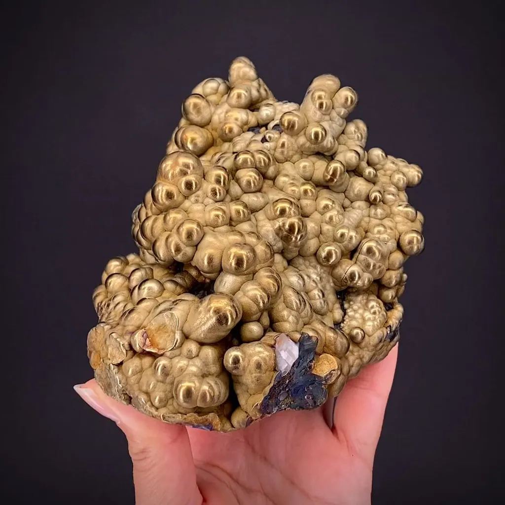 Chalcopyrite with Calcite (twinned) image