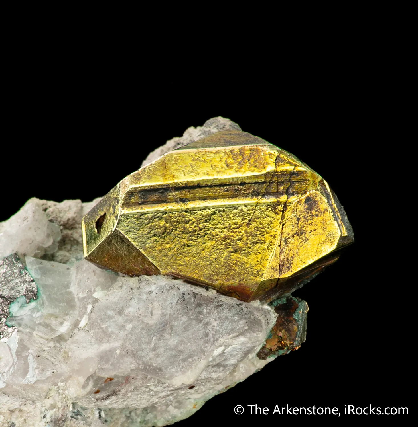Chalcopyrite with Carrollite and Calcite - image 5