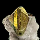 Chalcopyrite with Carrollite and Calcite - image 1