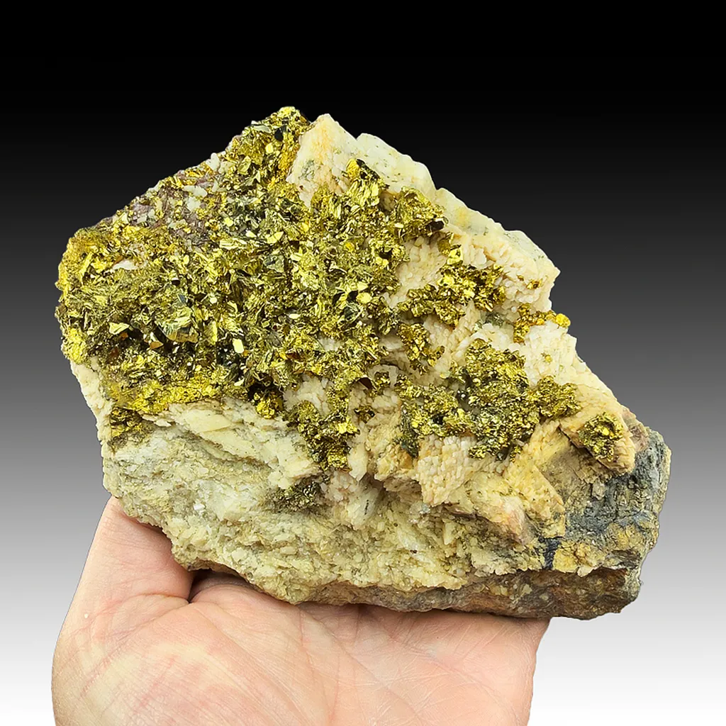 Chalcopyrite with Dolomite image