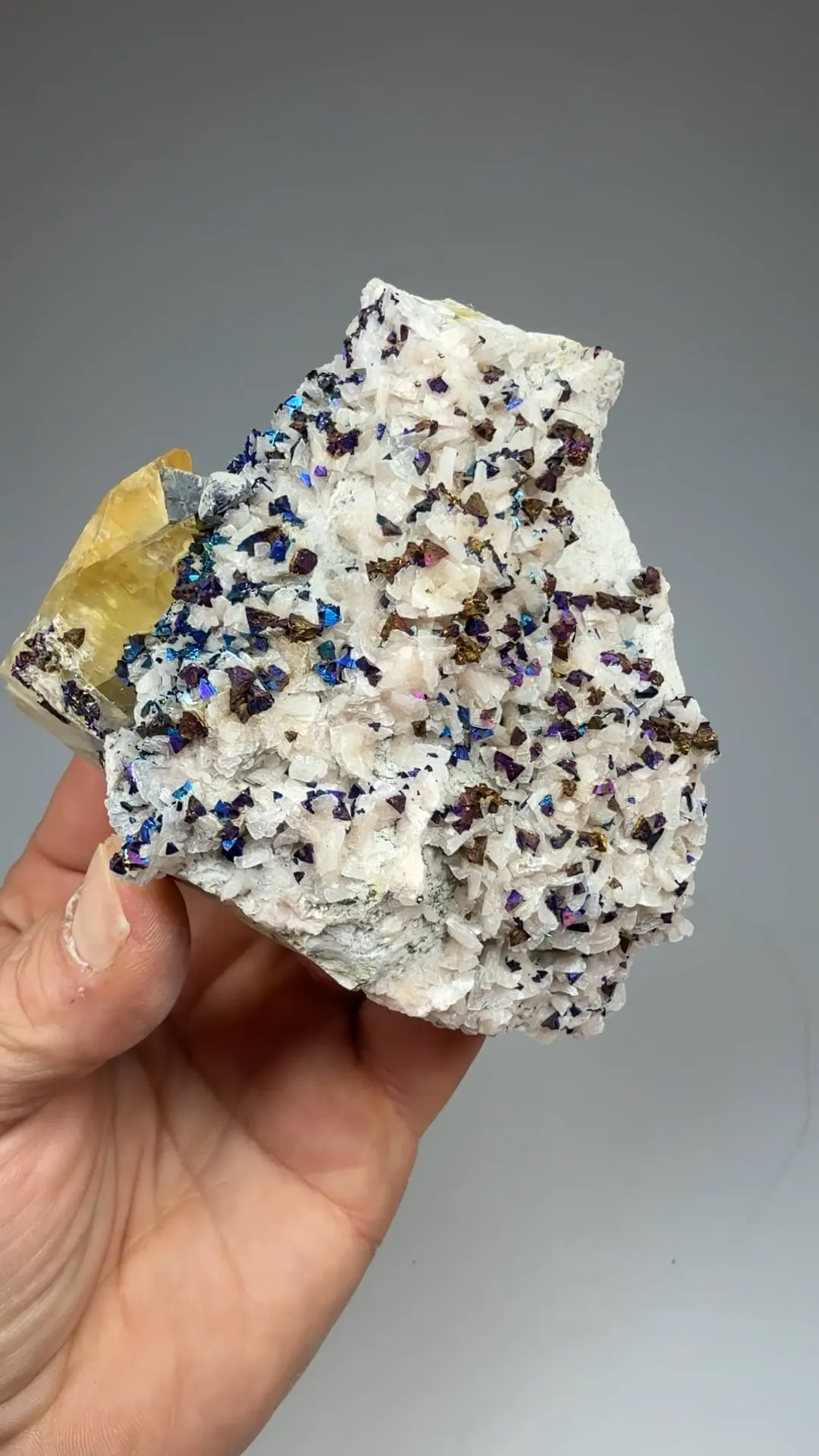Chalcopyrite with Dolomite, Calcite - image 2