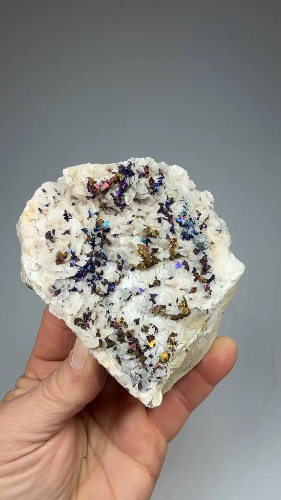 Chalcopyrite with Dolomite, Galena image