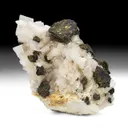 Chalcopyrite with Dolomite, Malachite - image 1