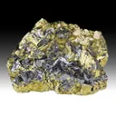 Chalcopyrite with Ferberite, Sphalerite - image 1