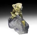 Chalcopyrite with Fluorite, Jamesonite inclusions - image 1