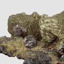 Chalcopyrite with Galena and Siderite - image 6