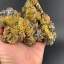 Chalcopyrite with Galena, Siderite - image 1