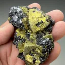 Chalcopyrite with Galena, Sphalerite, Semseyite - image 2
