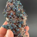 Chalcopyrite with Hematite, Calcite - image 1