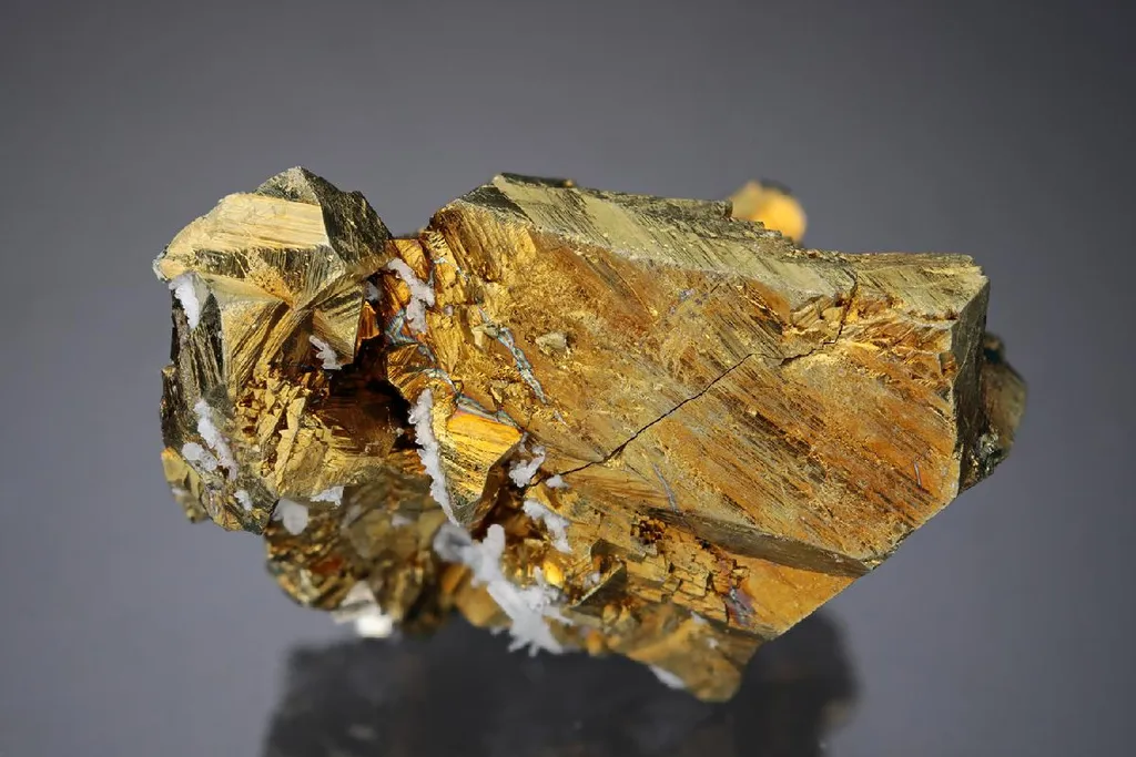 Chalcopyrite with Pyrite and Quartz image