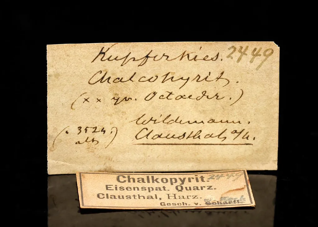 Chalcopyrite with Pyrite and Siderite image