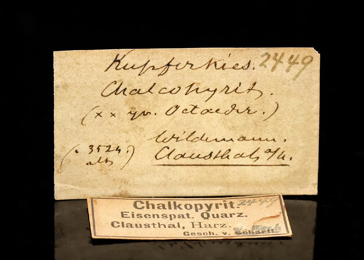 Chalcopyrite with Pyrite and Siderite - image 1