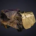 Chalcopyrite with Pyrite - image 1